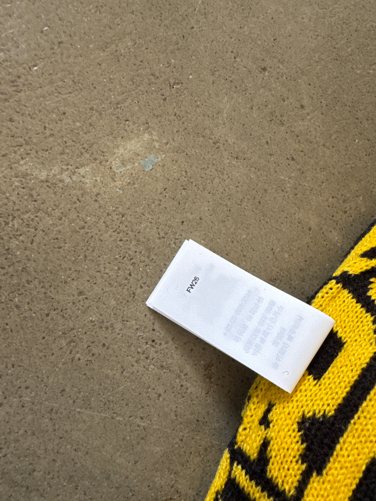Supreme Reversible Yellow Camo Beanie (FW26)
