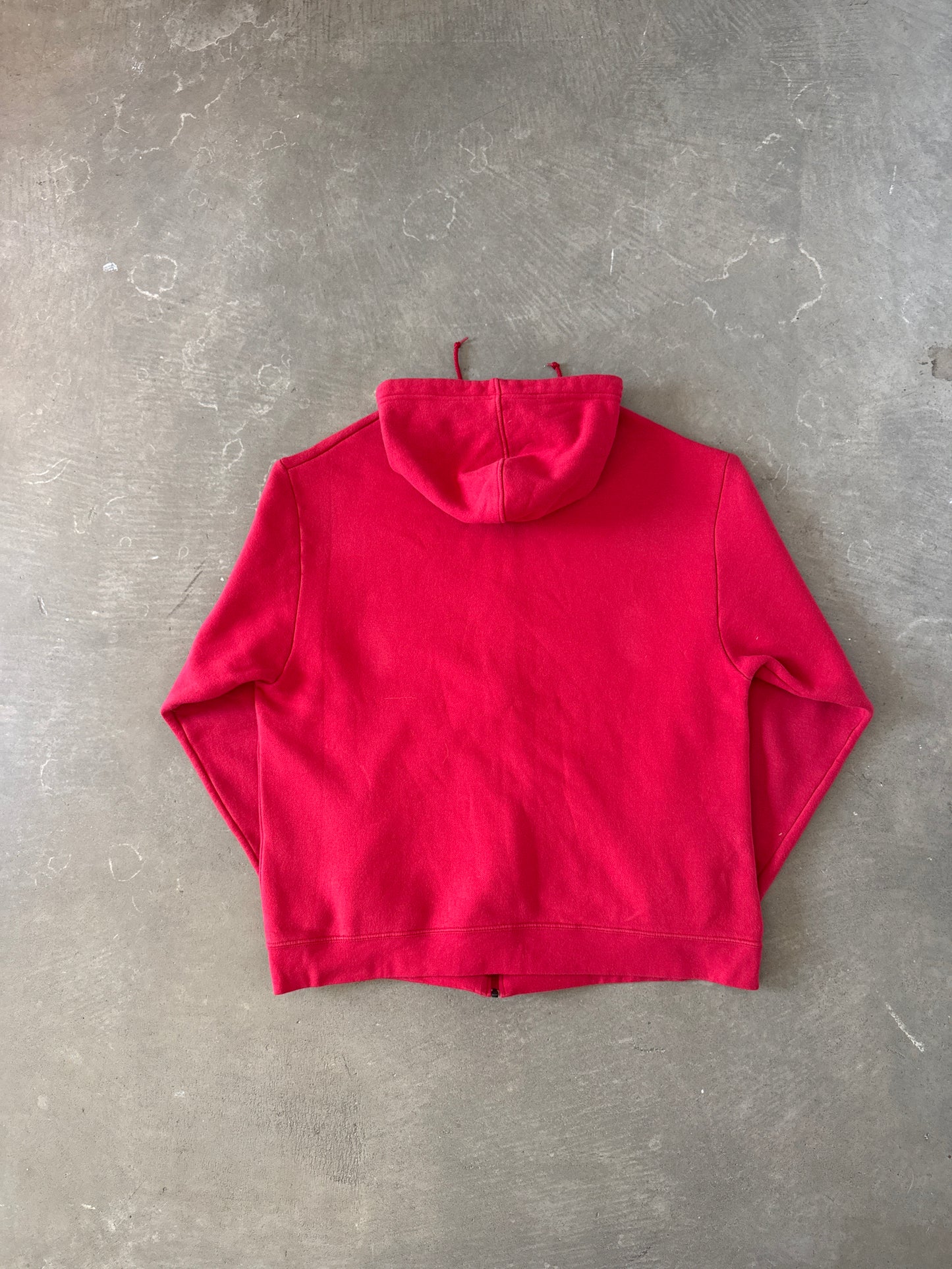 Vintage Y2K Nike Embroidered Logo Hooded Zip Up