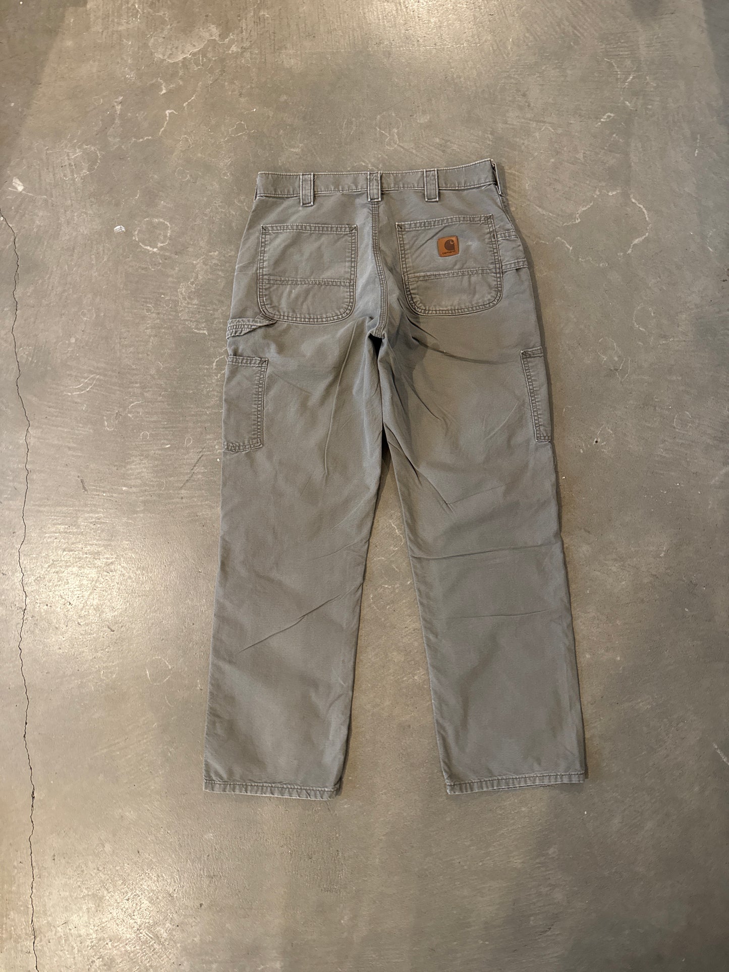 Carhartt Original Dungaree Fit Dark Tan Carpenter Pants