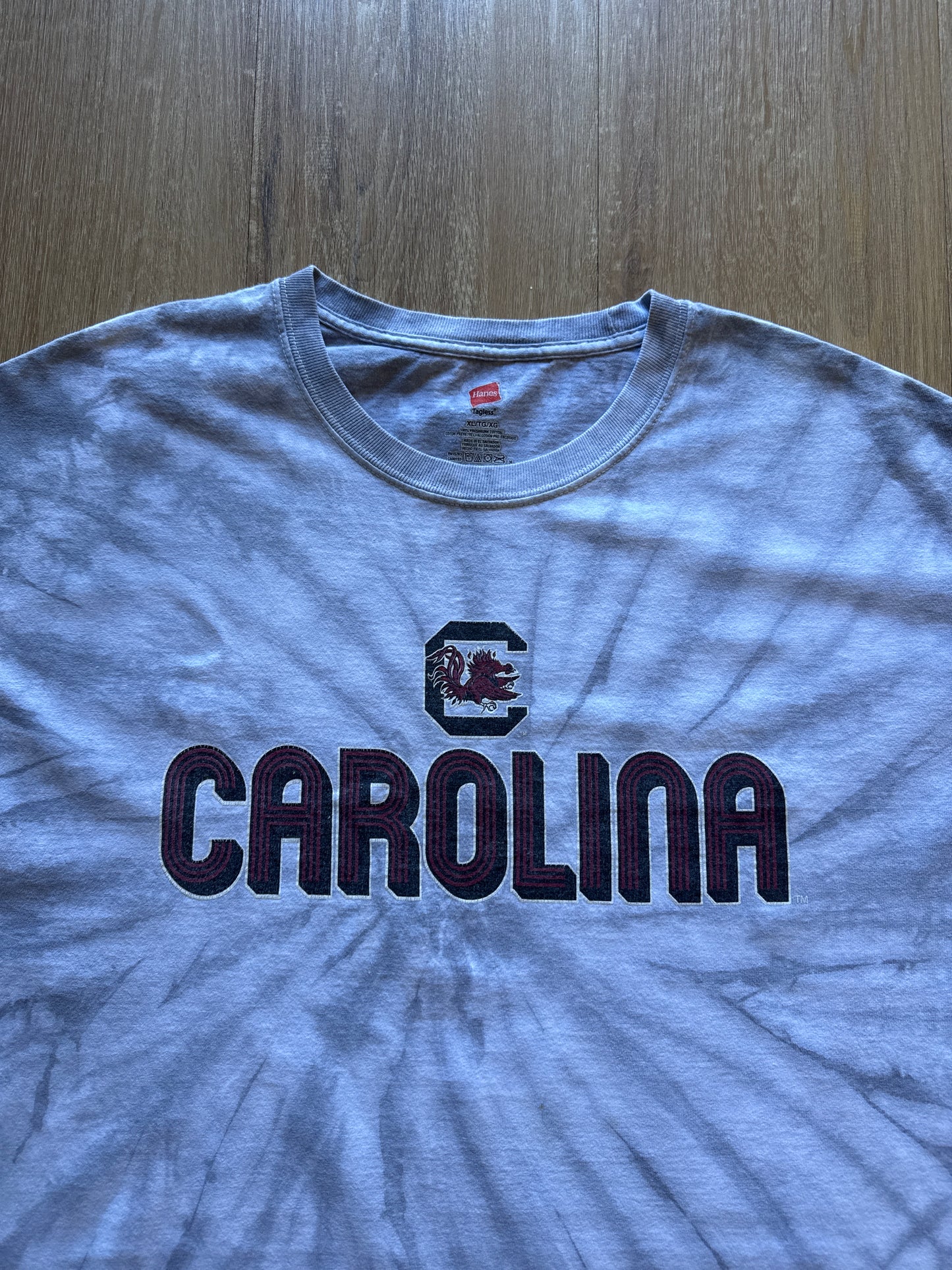 University Of South Carolina Gamecocks Tie Dye Tee
