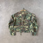 Vintage Game Winner Military Camo Cropped Multi Pocket Hunting Jacket