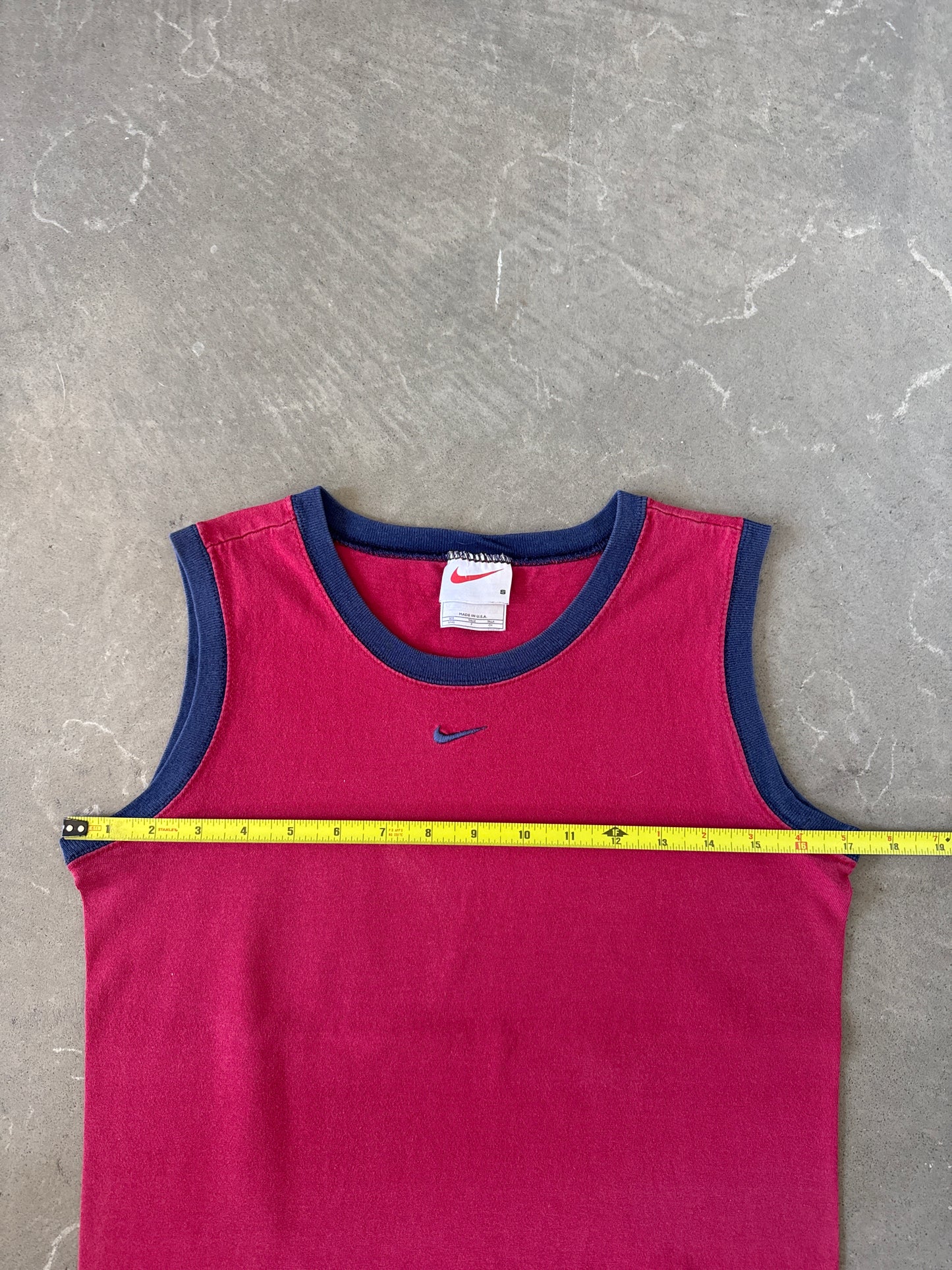 Vintage Youth Nike Center Swoosh Sleeveless Tee