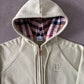 Burberry Women’s Letter Graphic Cotton Blend Zip Hoodie