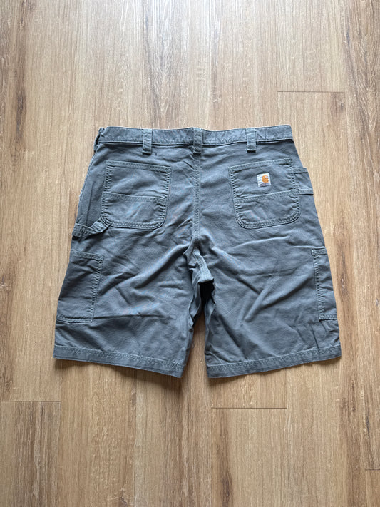 Carhartt Grey Original Fit Shorts