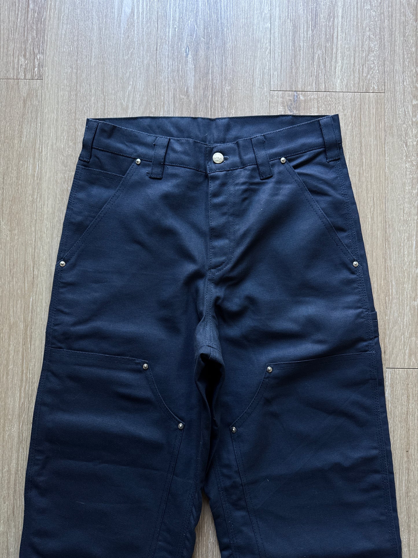 Carhartt Navy Blue Double Knee Pants