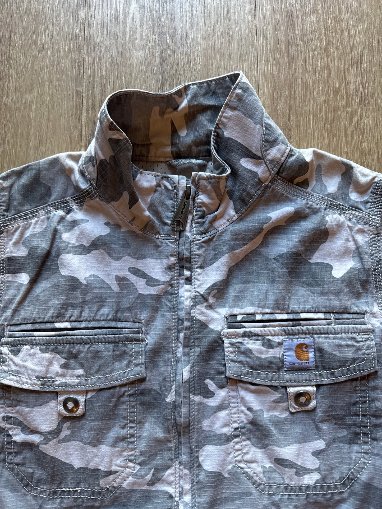 Carhartt Camo Full Zip Vest