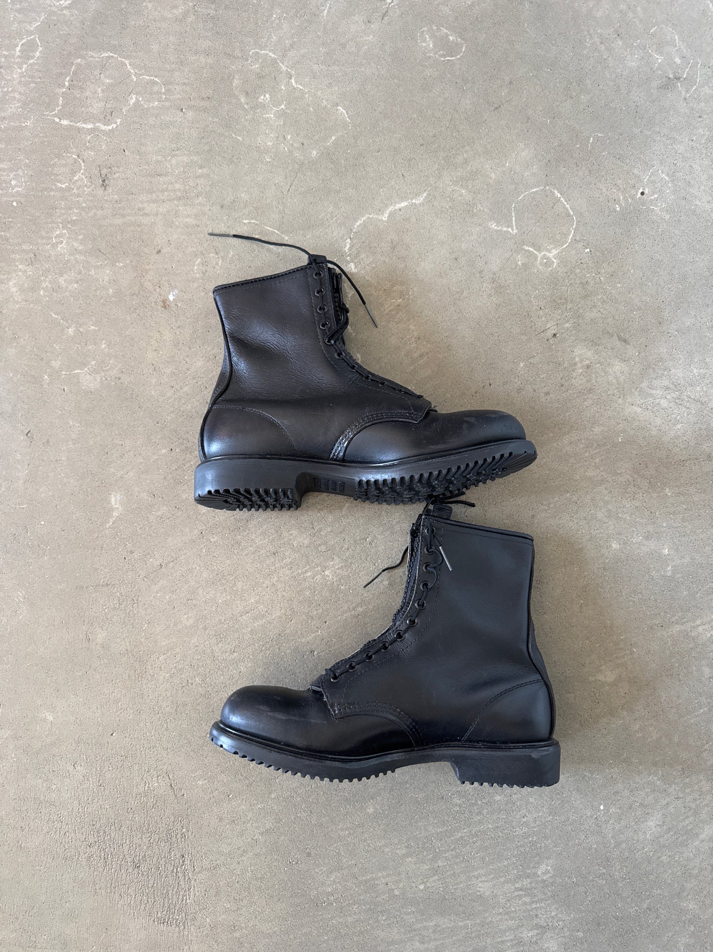 Vintage Red Wing Oil-Resistant Long Wear Non-Marking Urethane Military Boots