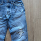Vintage Wrangler Distressed Regular Fit Blue Denim Jeans
