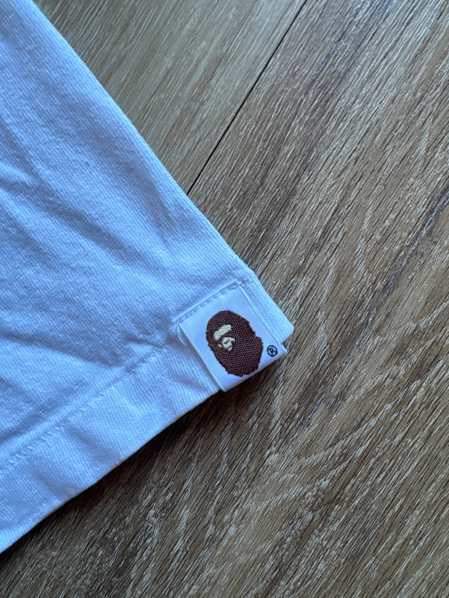 A Bathing Ape Bape Popeye Ape Head College Tee