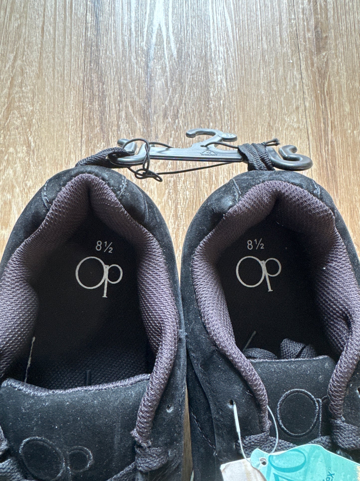 Ocean Pacific Black Suede Bulky Skate Shoes