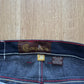 Vintage 90s Y2k Dead Stock Baggy Wide Leg Rare Grail Competition Spider Man Dark Wash Blue Denim Jorts