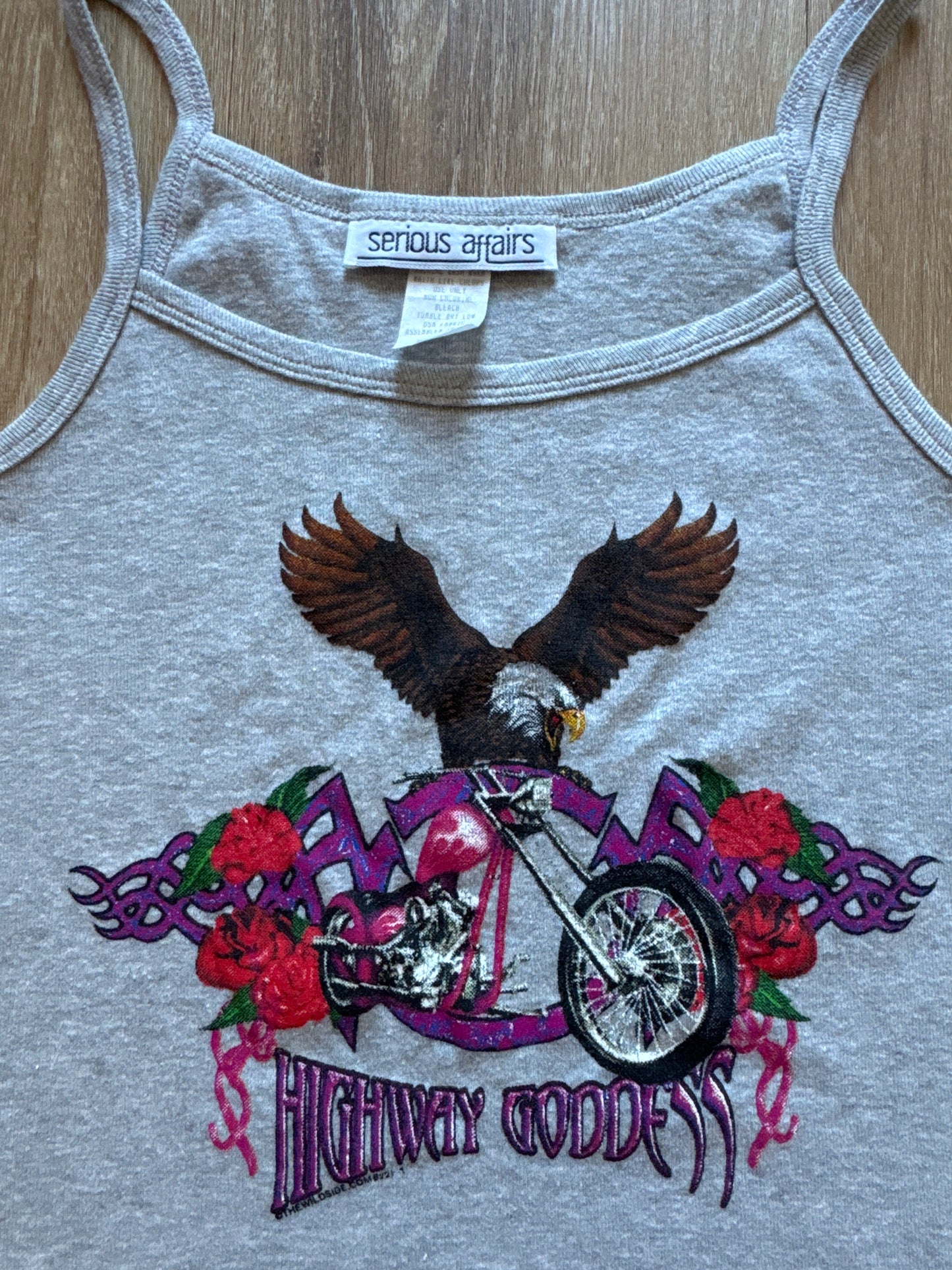 Y2K Women’s The Wild Side Highway Goddess Tank Top Tee