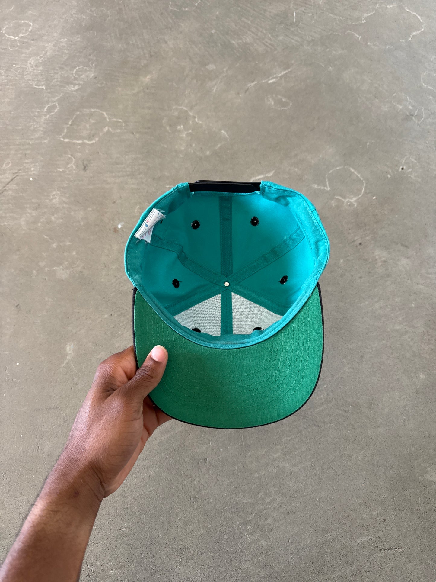 Vintage 90s Florida Marlins Snapback Hat