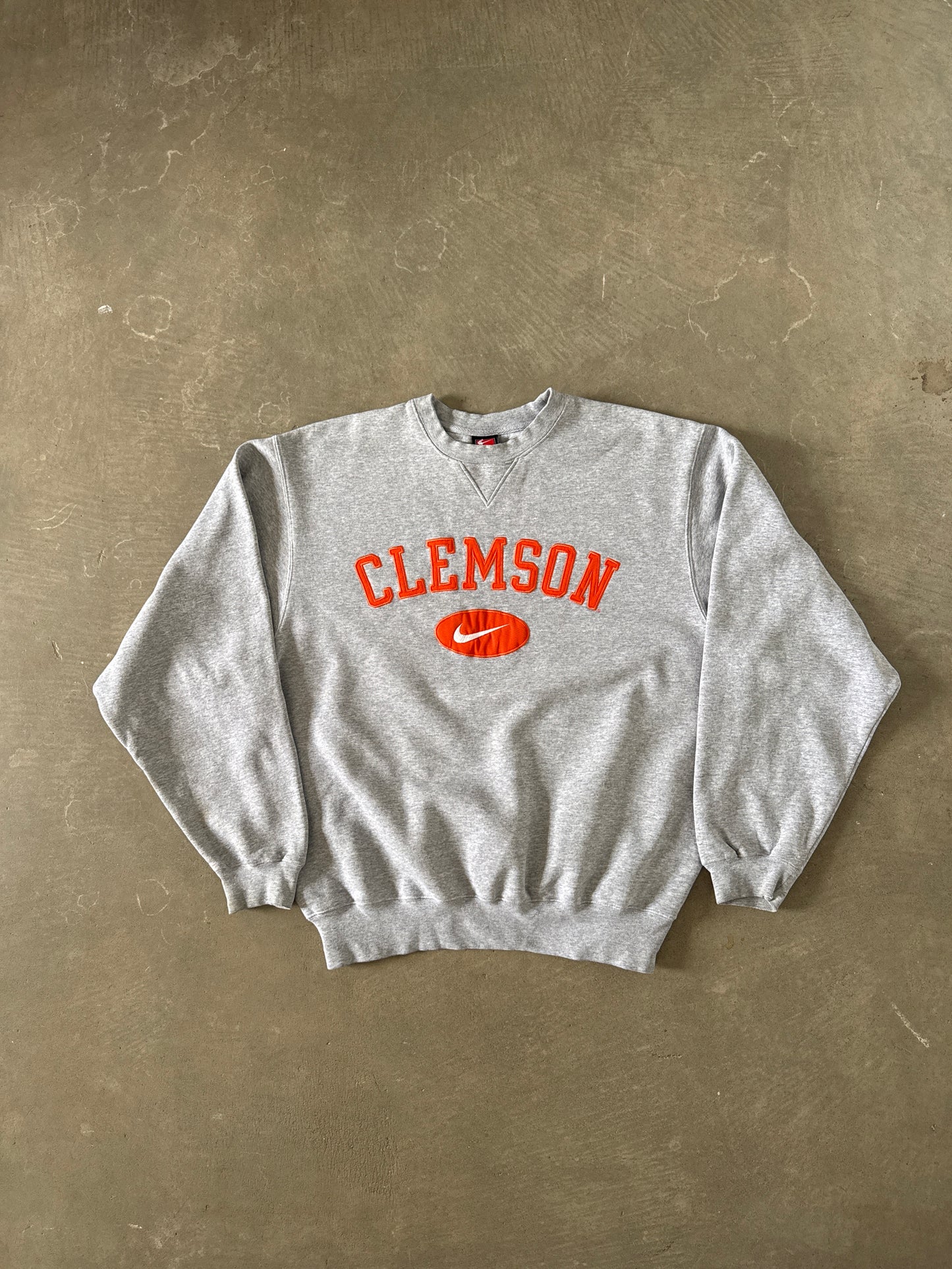 Vintage 90s Nike Clemson University Tigers Sweatshirt