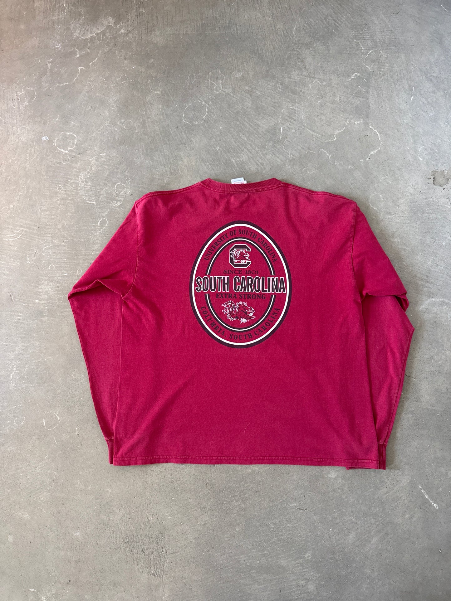 Vintage University Of South Carolina Gamecocks Longsleeve