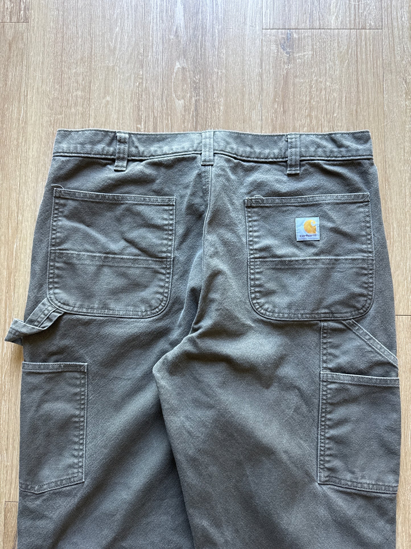 Carhartt Relaxed Fit Brown Carpenter Pants