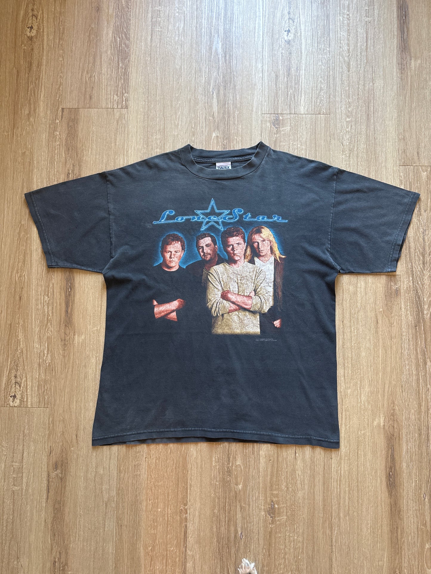 Vintage 2000 Lonestar Amazed Lonely Grill Faded Tee