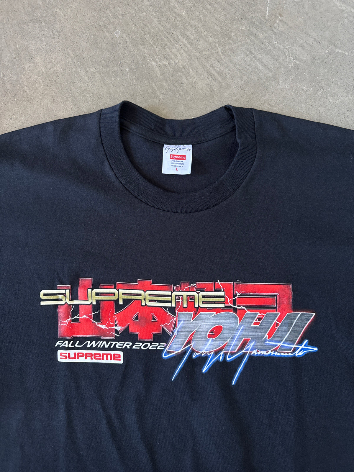 Supreme Yohji Yamamoto Tekken 2 Tee