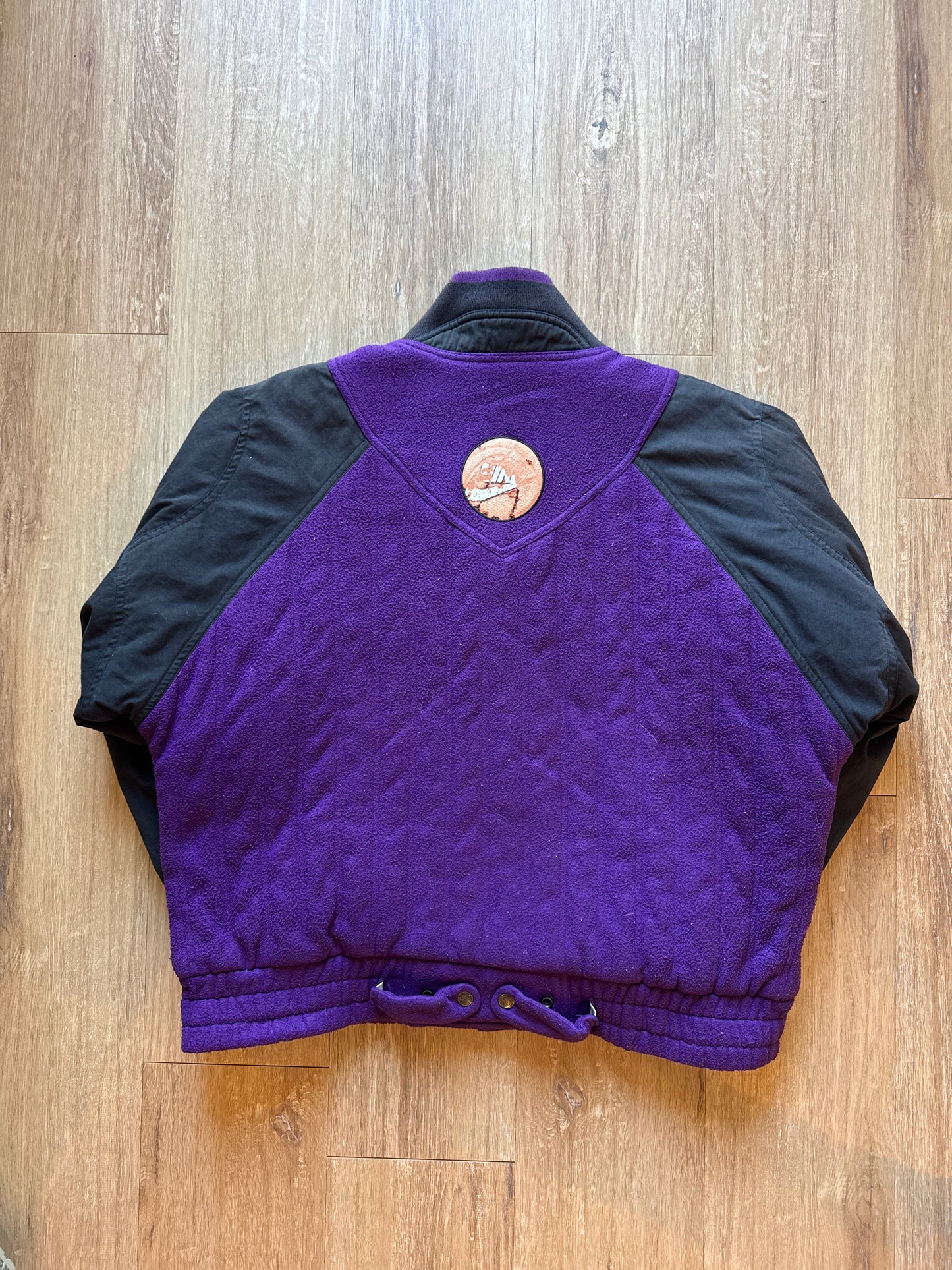 Vintage 1992 Nike Air Jordan Flight Force Basketball 20th Anniversary Respect The Game Jacket