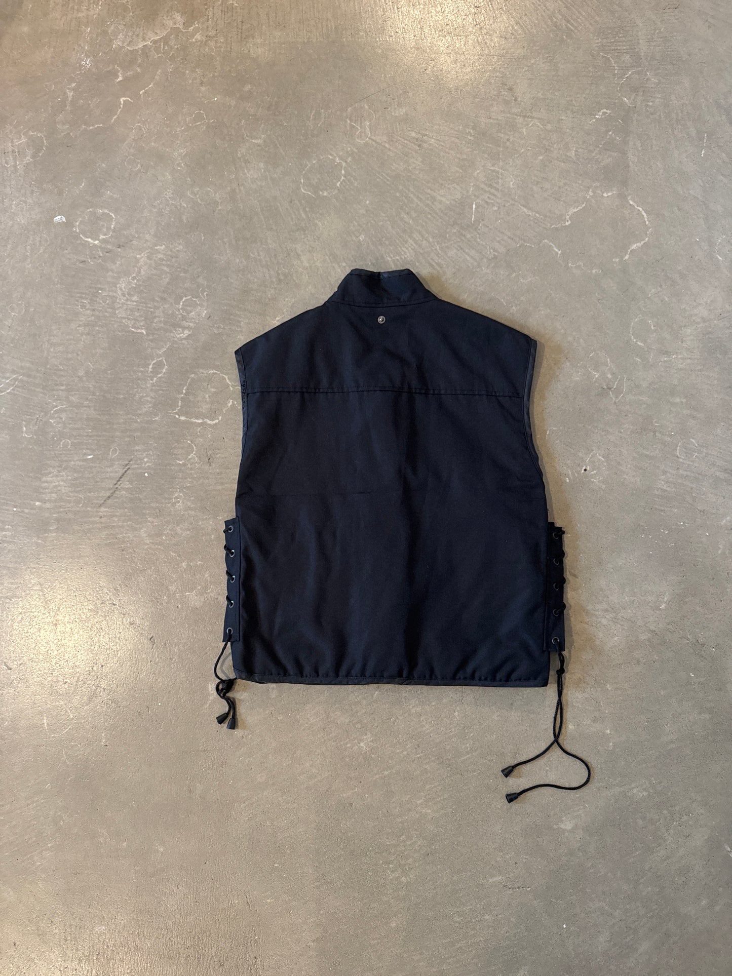 Vintage Fieldsheet Utility Black Vest