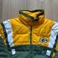 Vintage 90s Gameday Green Bay Packers Puffer Jacket