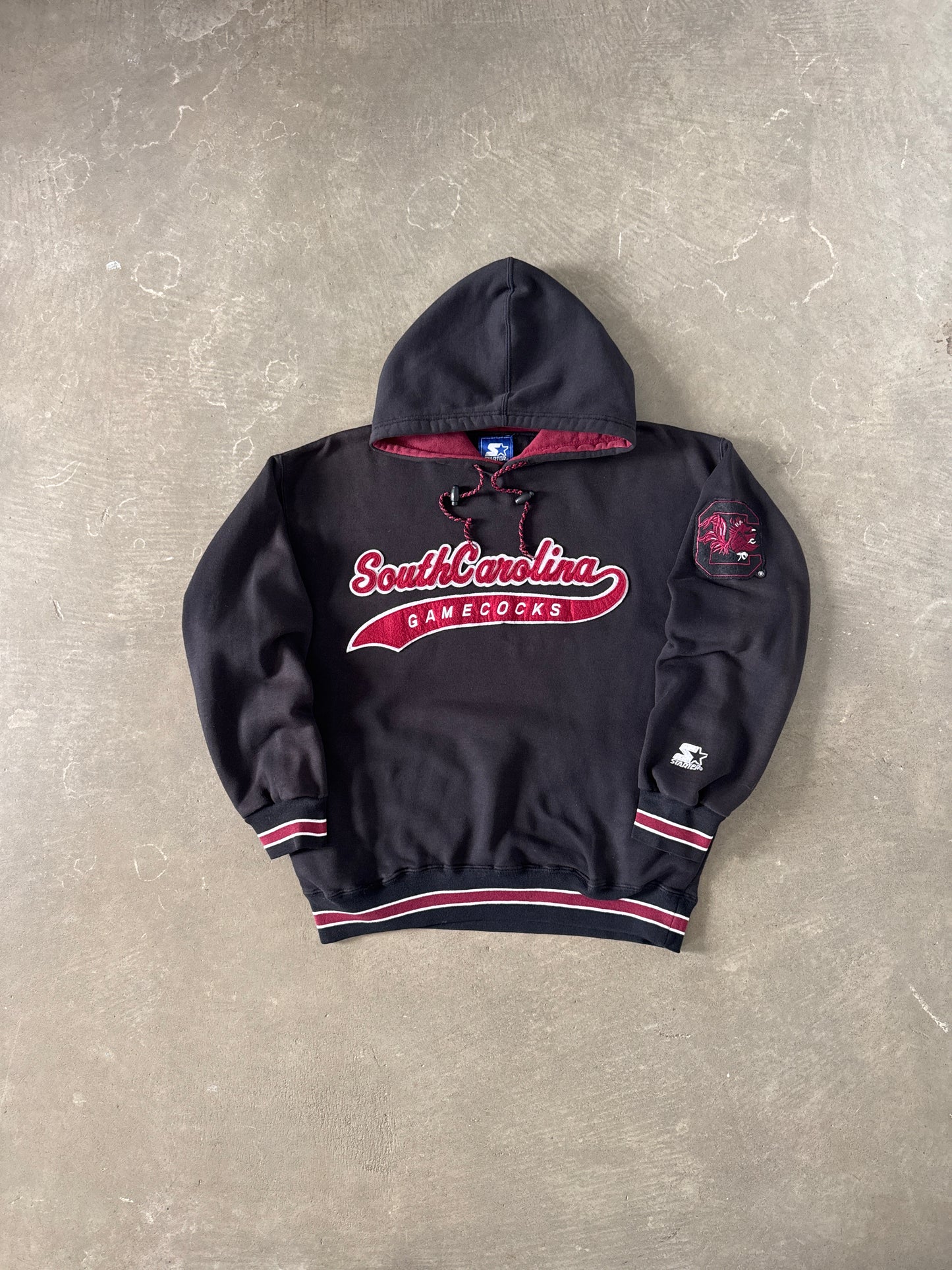 Vintage 90s Starter University Of South Carolina Gamecocks Hoodie