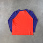 Vintage Clemson University Tigers Raglan Long Sleeve Tee