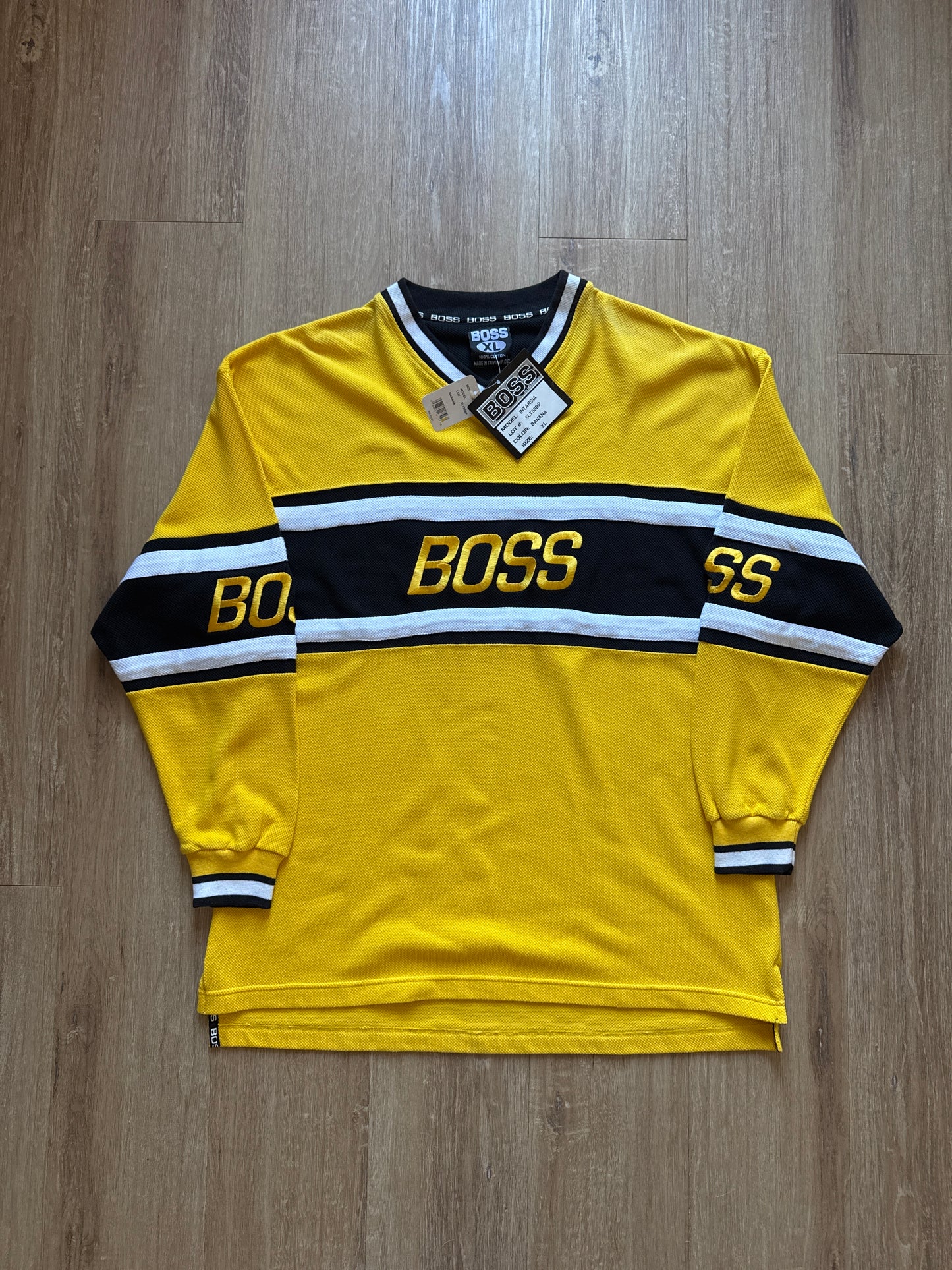 Vintage 90s Boss Hockey Style Sweatshirt