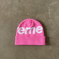 Supreme Big Logo Pink Beanie