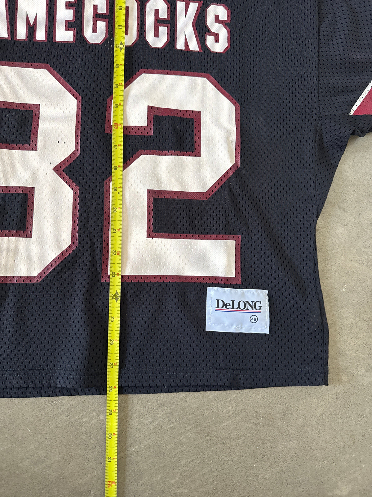 Vintage 80s DeLong University Of South Carolina Gamecocks Tatum Football Jersey