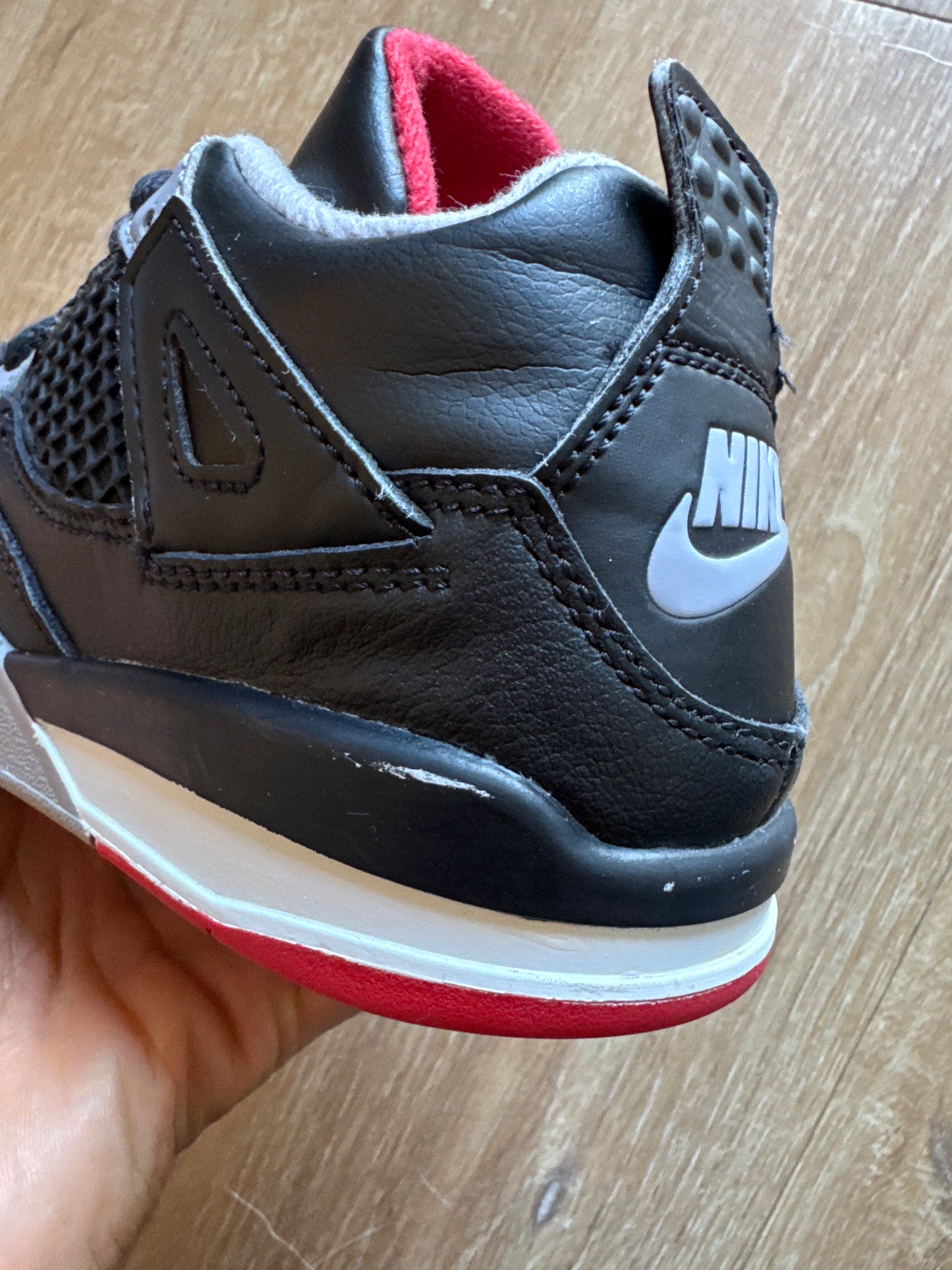 Jordan Retro 4 Bred Reimagined Pre-school