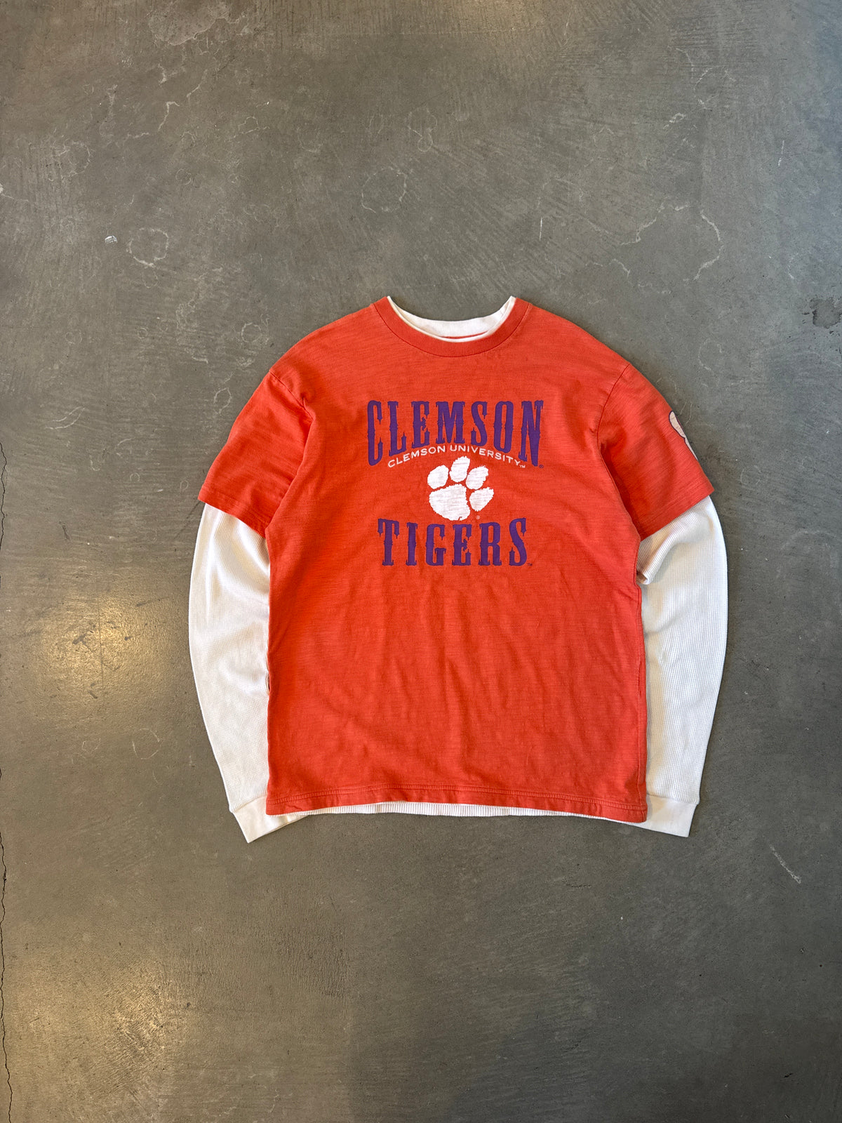Colosseum Athletics Clemson University Tigers Thermal Longsleeve