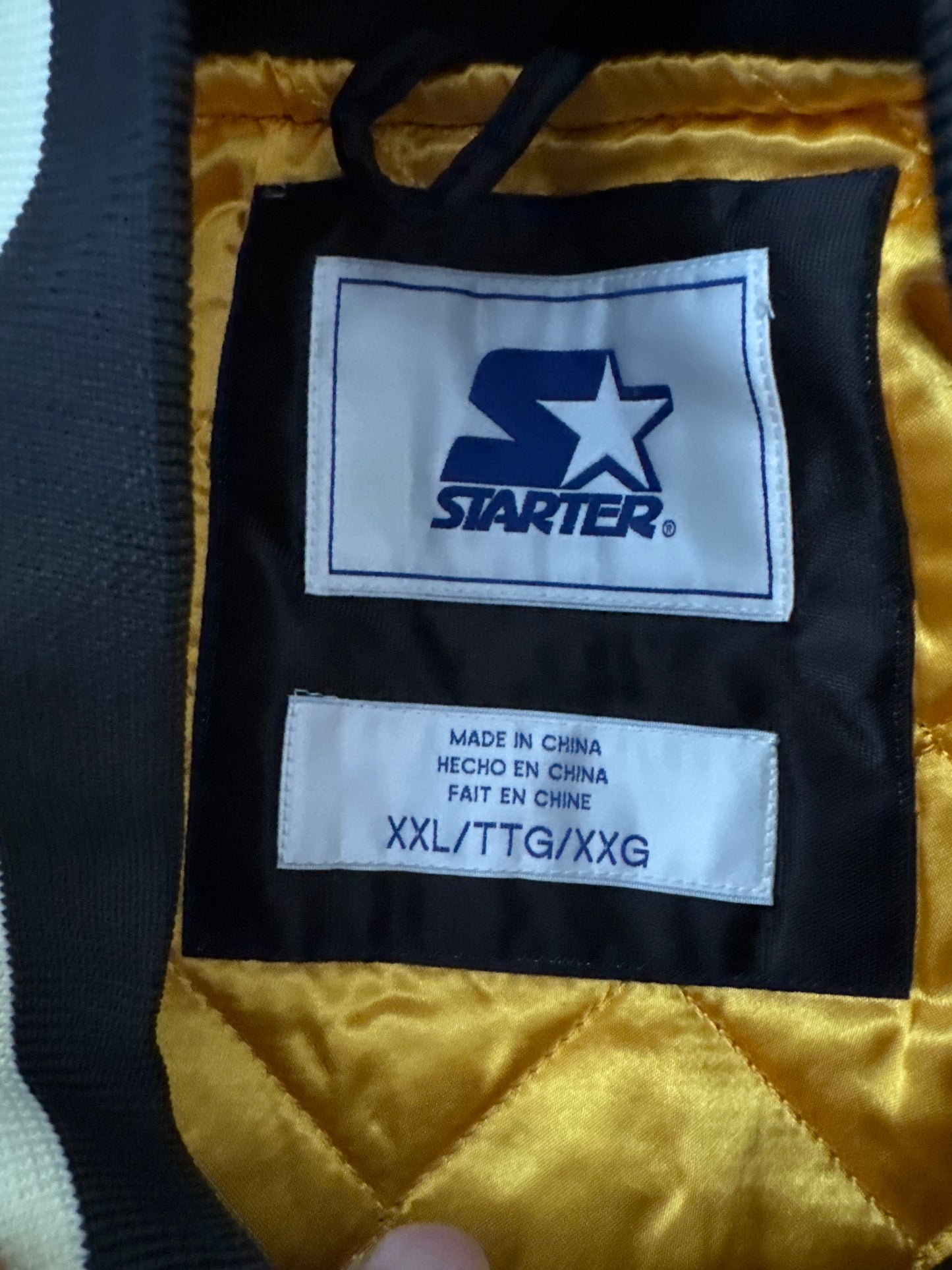 Starter Pittsburgh Penguins NHL Satin Bomber Jacket