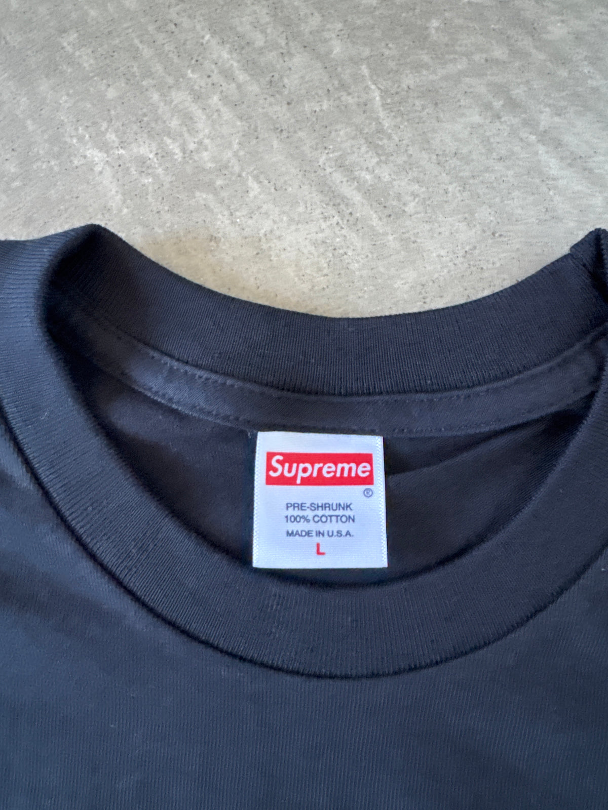 Supreme Eat Me Black Tee (FW19)