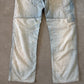 RRL by Polo Ralph Lauren Indigo Distressed Patchwork Selvedge Denim Jeans