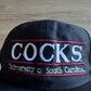 Vintage The Game University Of South Carolina Gamecocks Cocks Split Bar Vintage Snapback Cap Hat