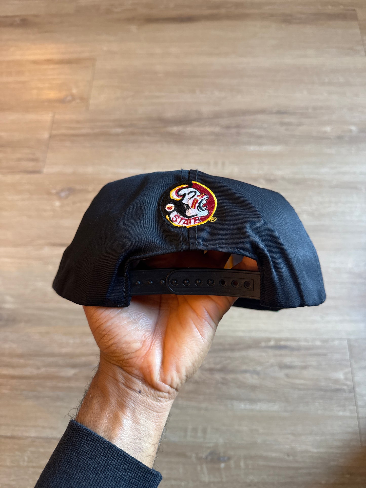 Vintage 90s Super Star Speedway Collegiate Sportswear Florida State University Seminoles Snap Back Hat