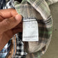 Needles Rebuild By Needles 7 Cut Reworked Flannel Button Up Shirt