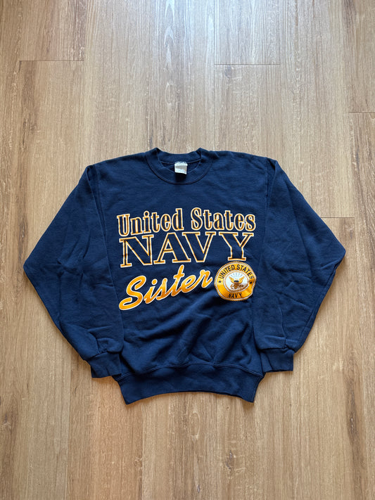 Vintage United States Navy Sister Sweatshirt