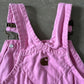 Carhartt Girls' Infant Canvas Pink Bib Overalls