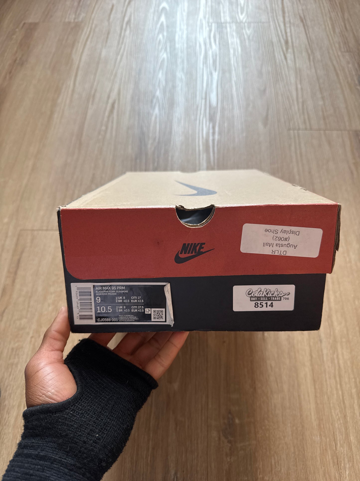 Nike Air Max 95 Gunsmoke Pink Foam