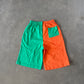 Vintage 90s University Of Miami Hurricanes Logo Split Shorts