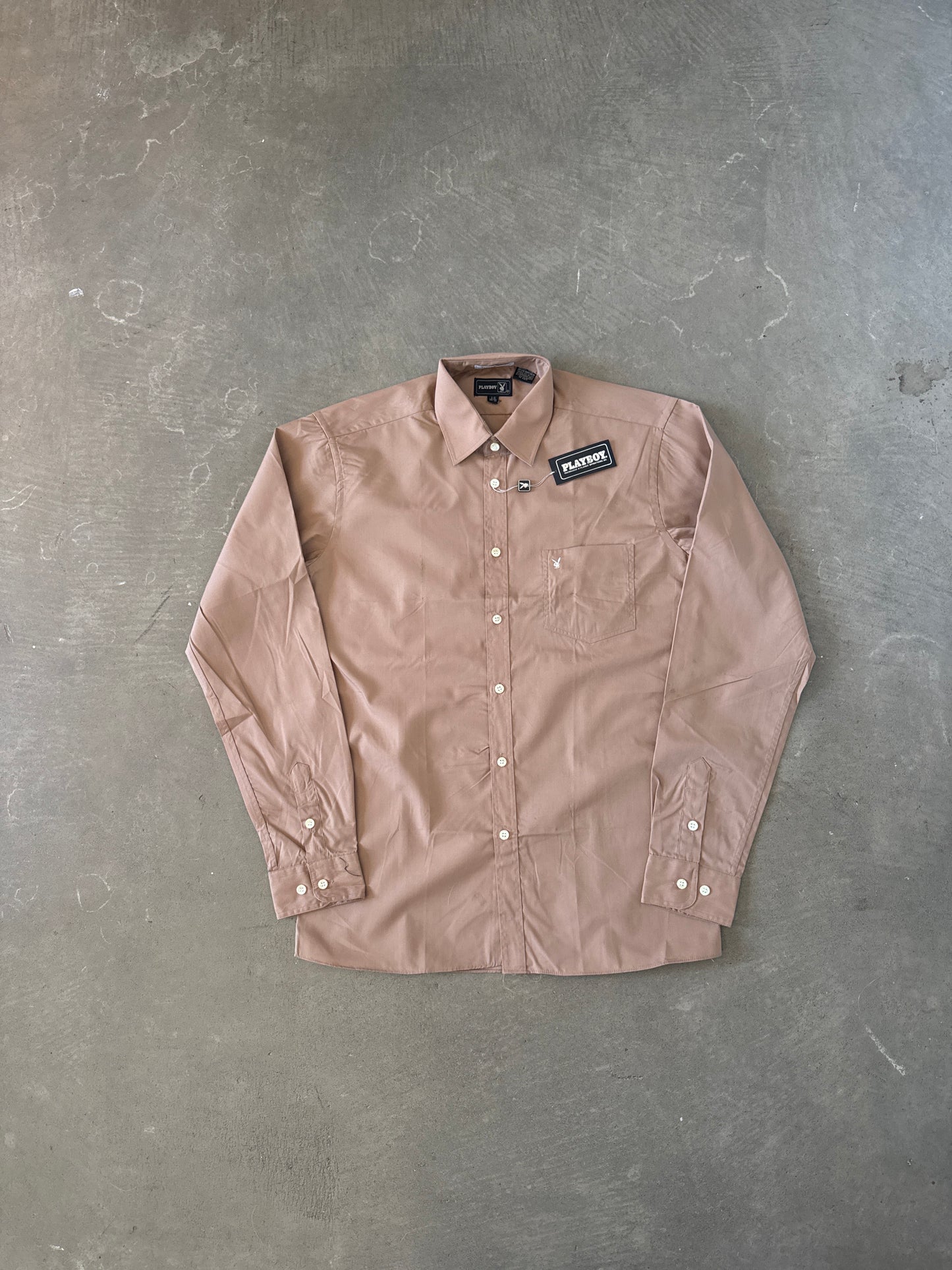 Vintage 70s Playboy Fitted Button Up Shirt