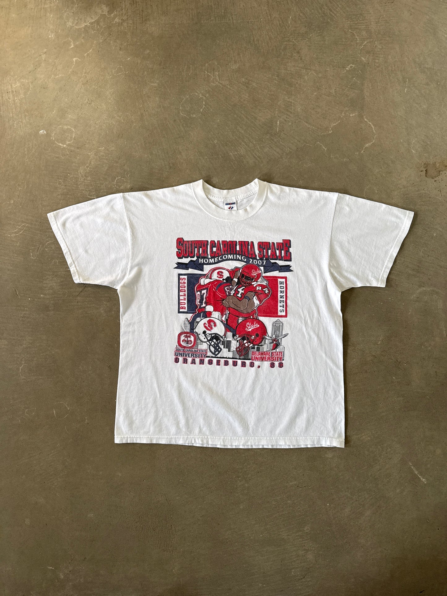 2007 South Carolina State University Bulldogs Homecoming Vs. Delaware State Tee