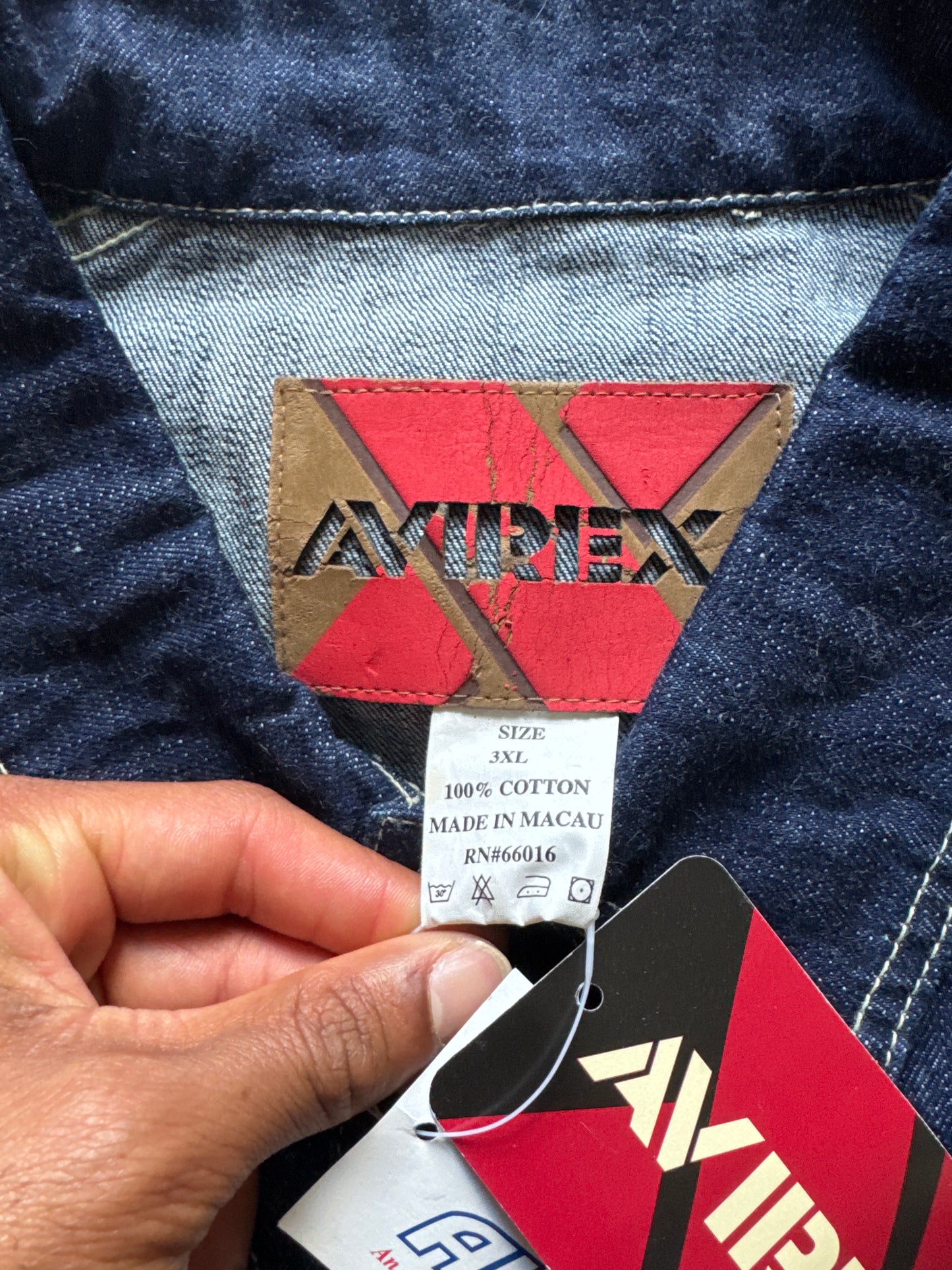 Vintage Avirex USA Denim Jean Jacket