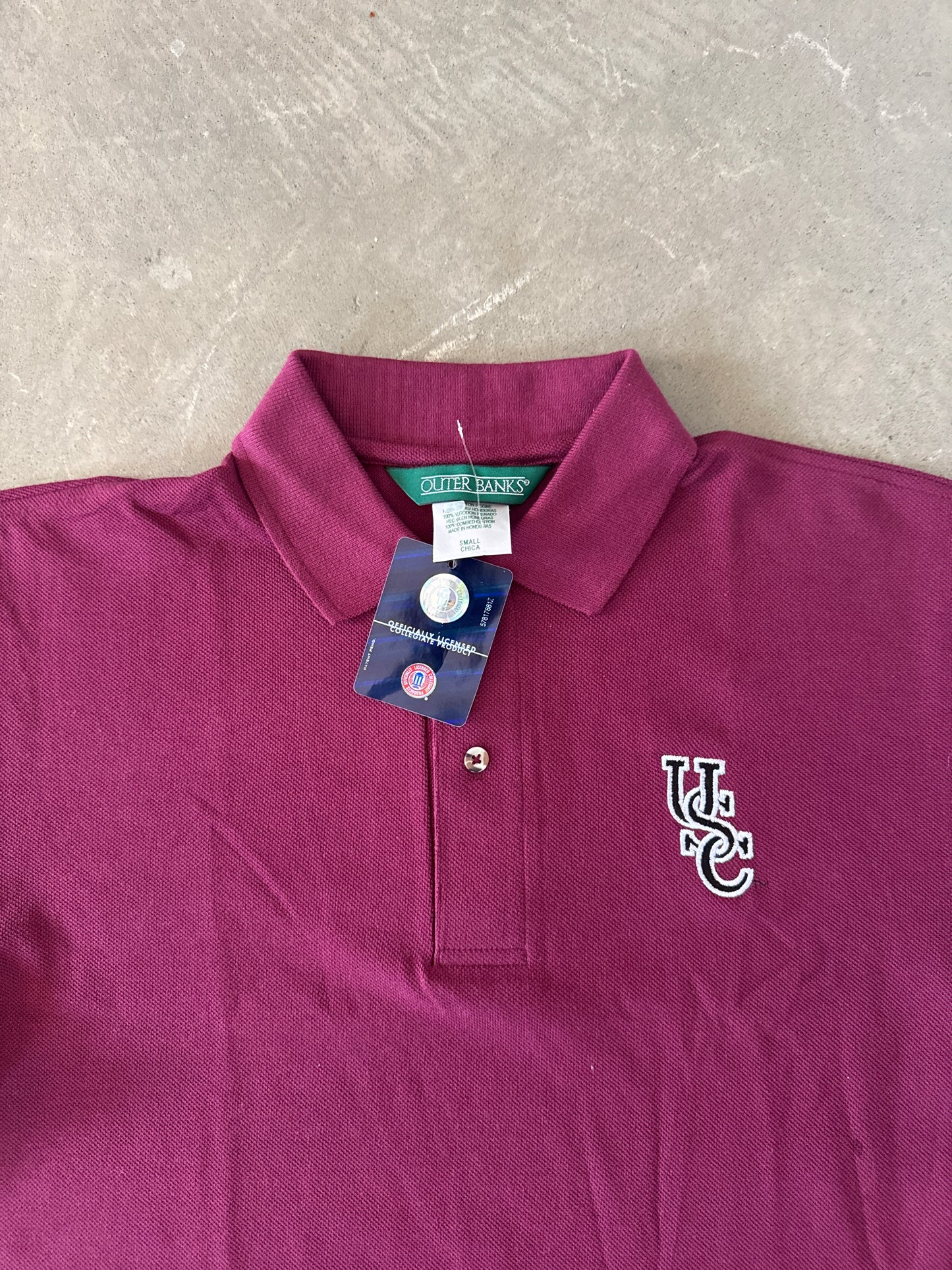 Vintage University Of South Carolina Gamecocks Polo