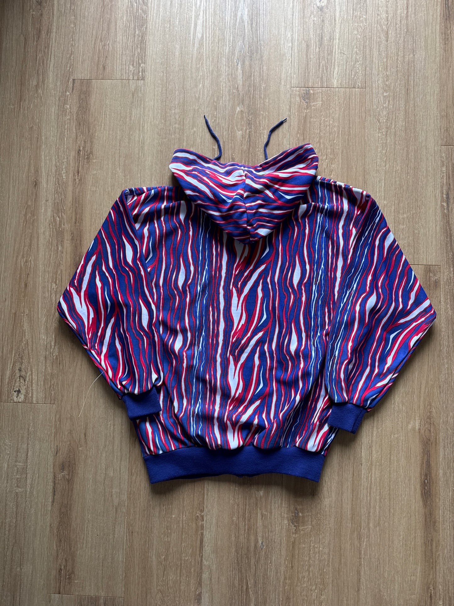 Vintage 90s New York Giants Hooded Zip Up