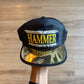 Vintage MC Hammer Metal Plate Snap Back Hat