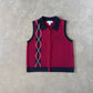 Vintage University Of South Carolina Gamecocks Full Zip Sweater Vest