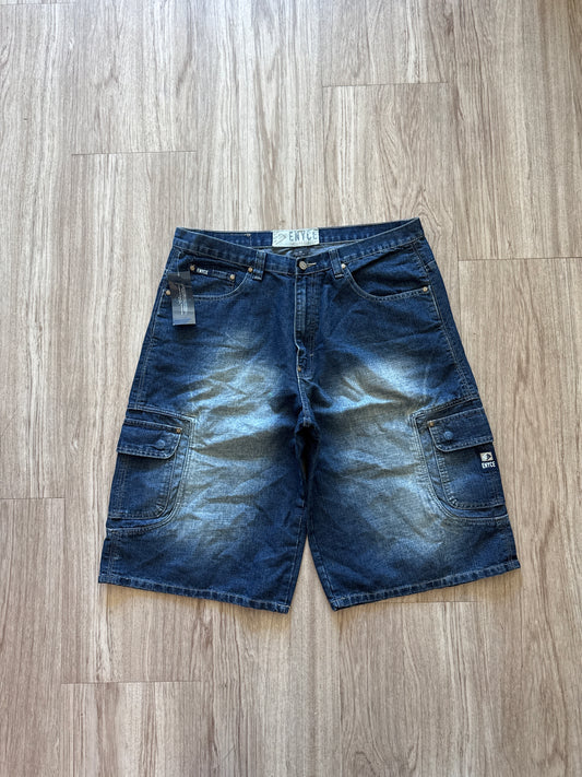 Vintage Y2K Enyce Clothing Company Denim Cargo Shorts
